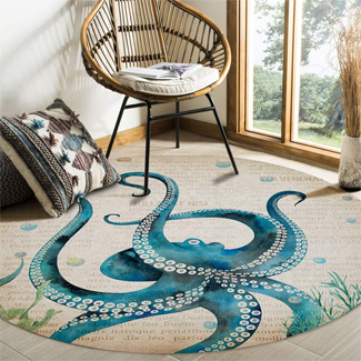 Octopus Area Rugs