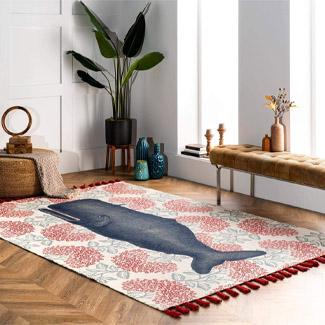 Whale Area Rugs